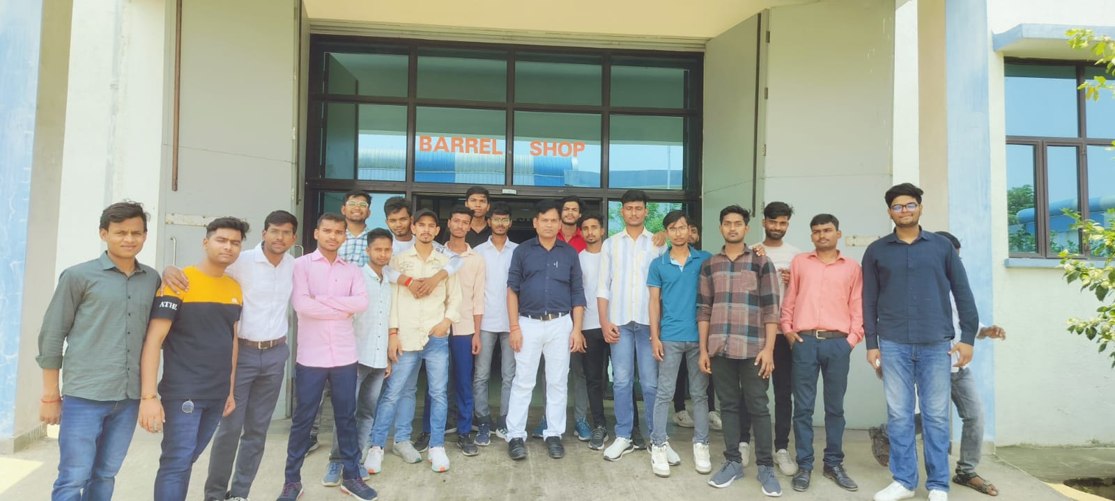 Industrial Visit of Students to Ordnance Factory, Project KORWA, Amethi