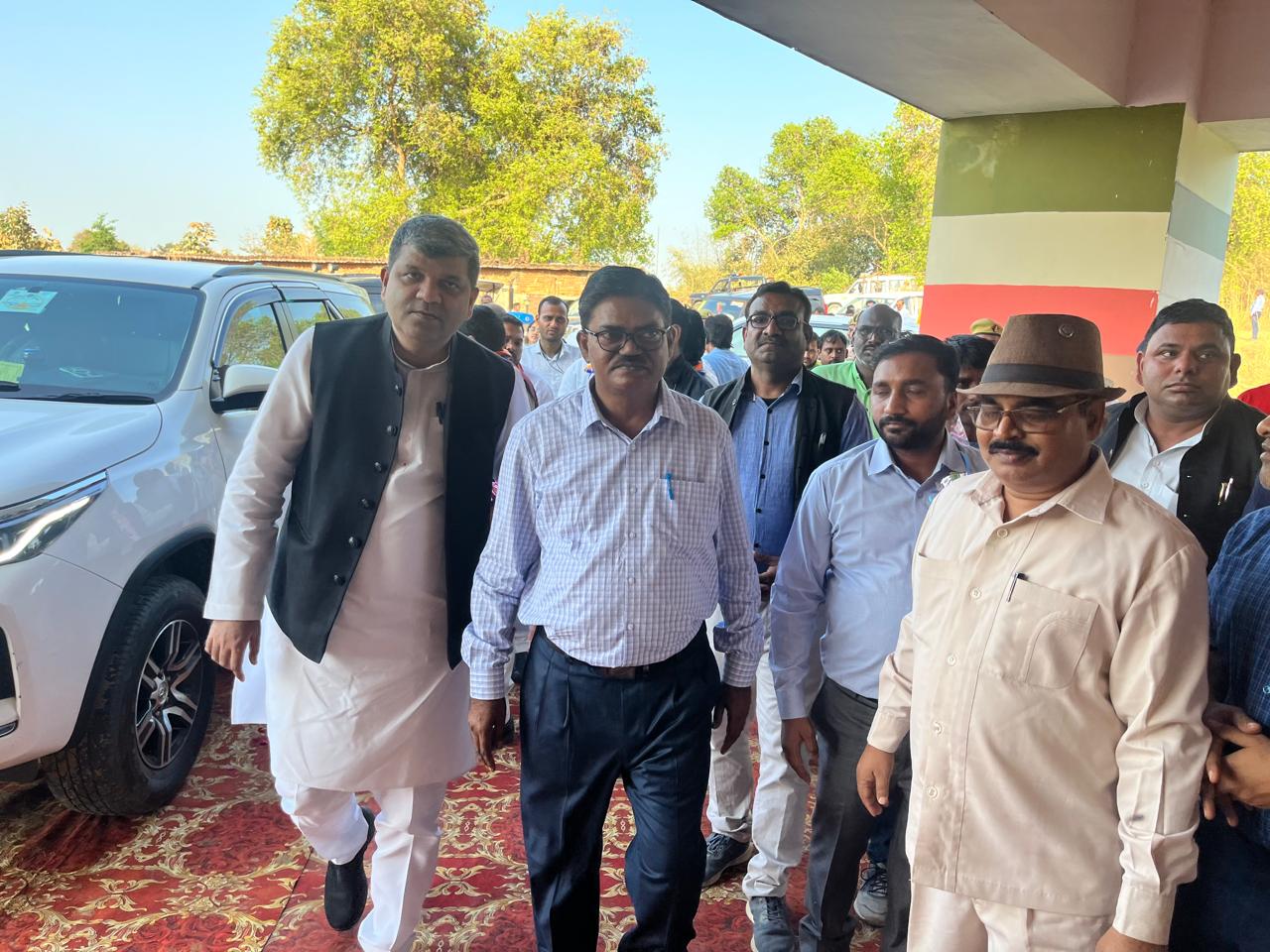 Visit of the Hon'ble Minister, TED UP to REC Pratapgarh, 16 March 2025