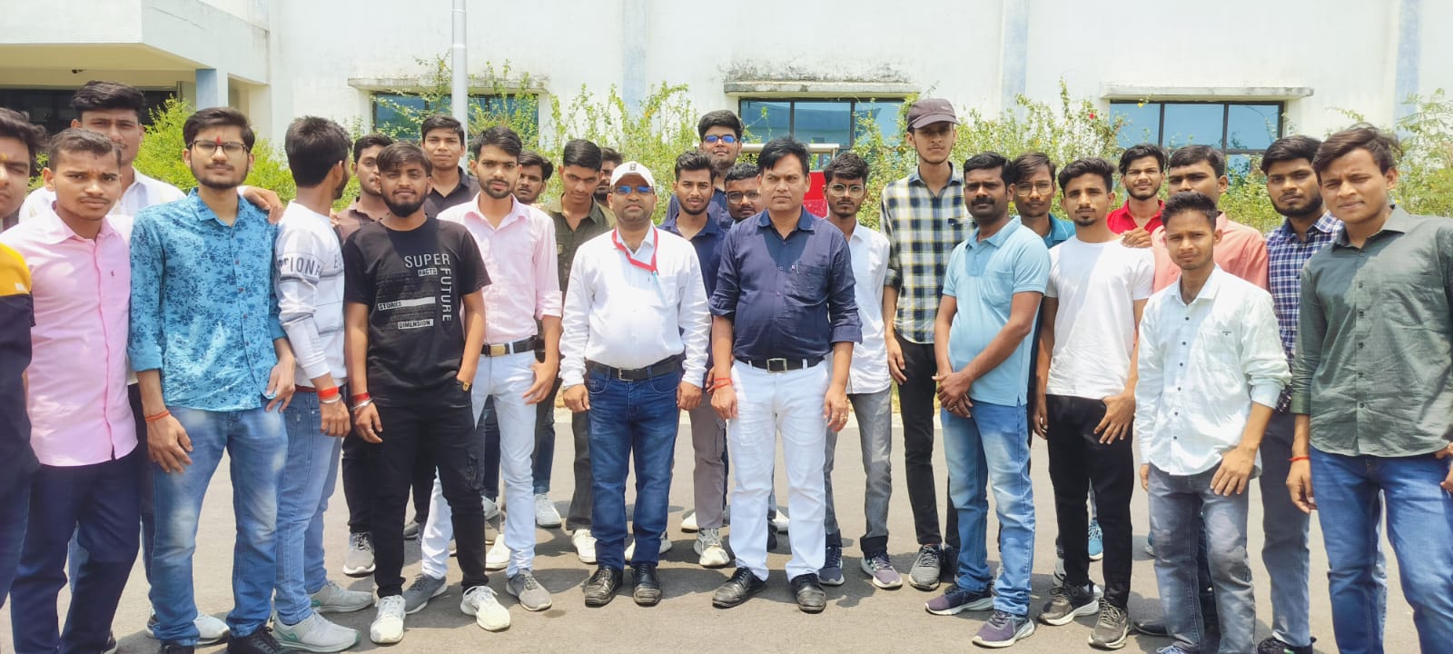 Industrial Visit of Students to Ordnance Factory, Project KORWA, Amethi