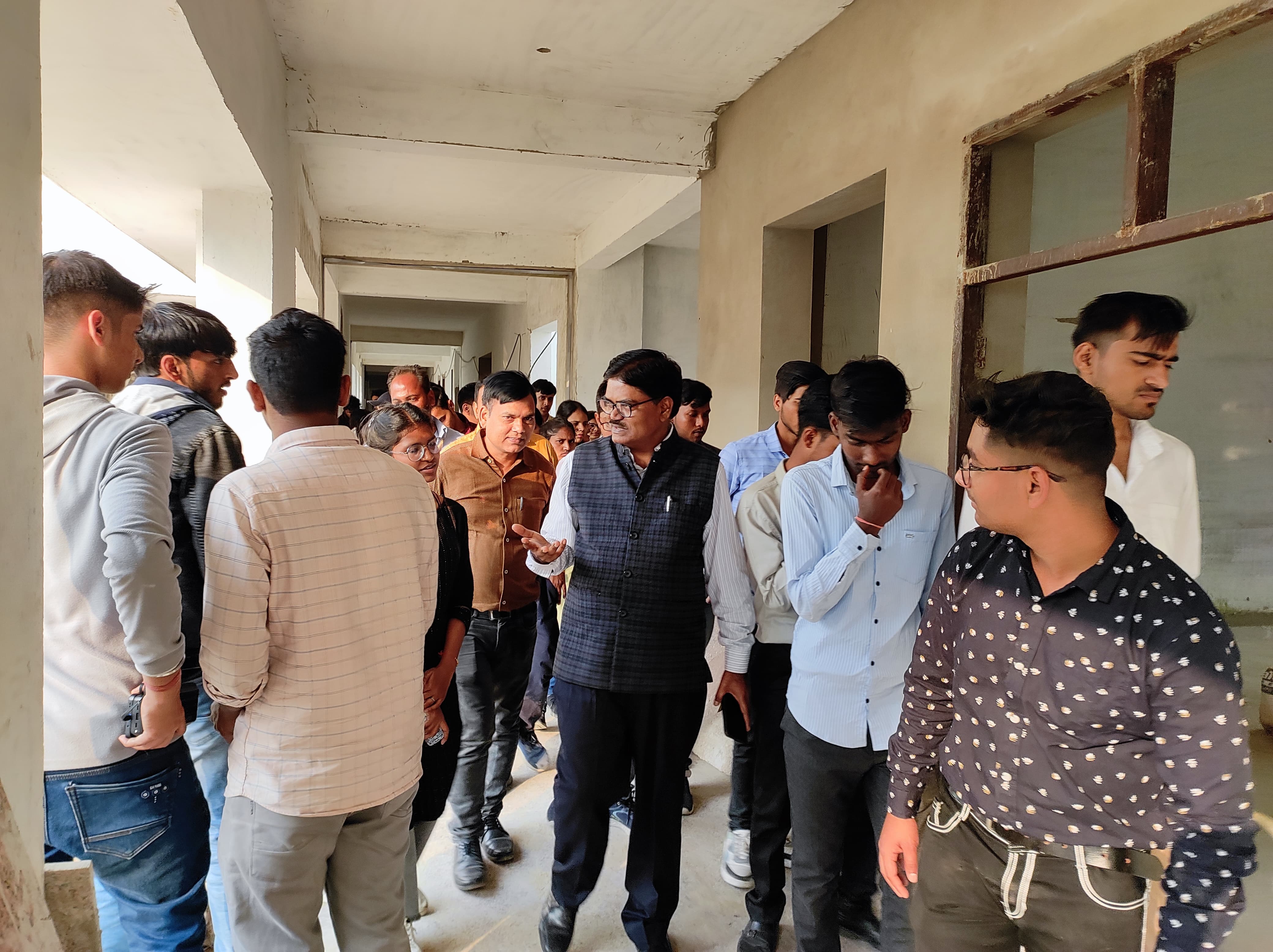 Industrial Visit of Students to Ordnance Factory, Project KORWA, Amethi