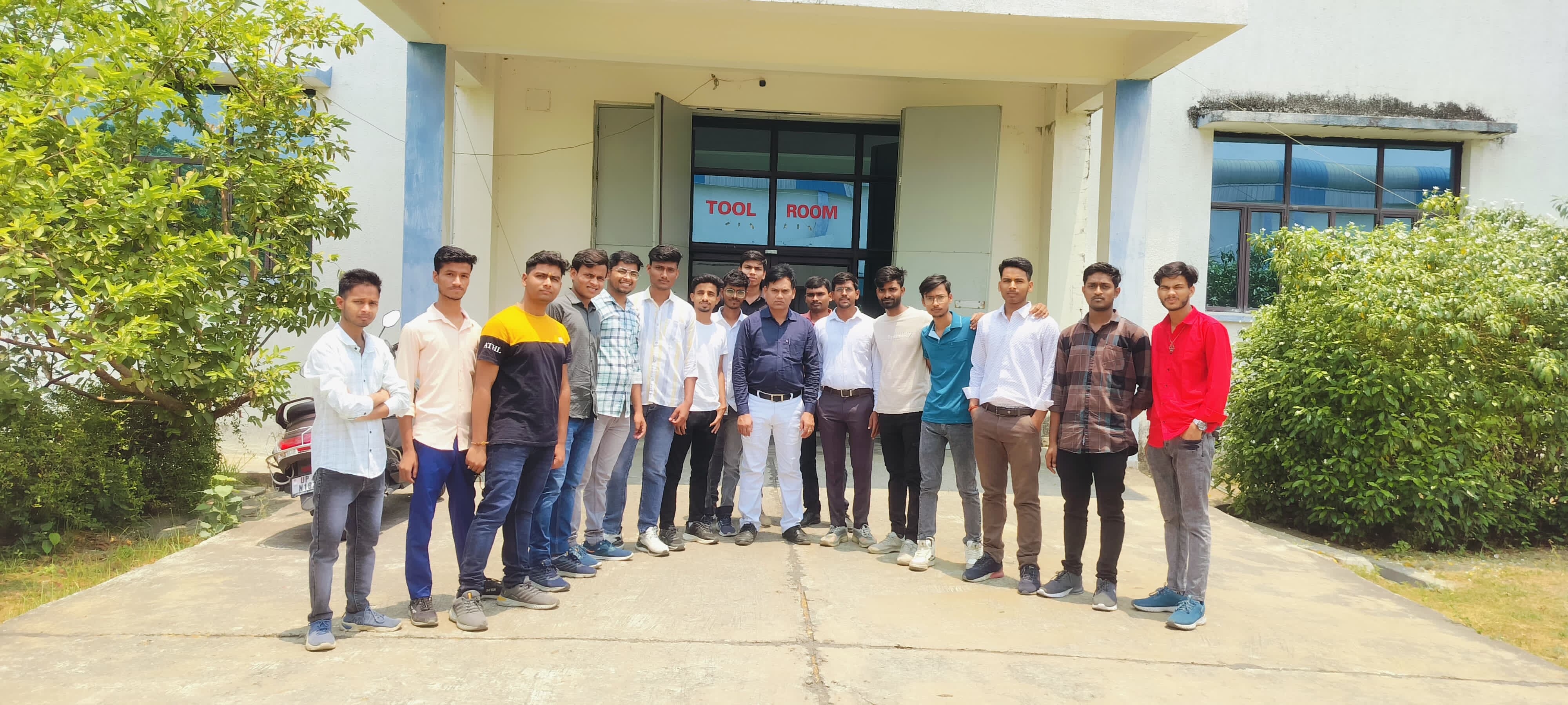Industrial Visit of Students to Ordnance Factory, Project KORWA, Amethi