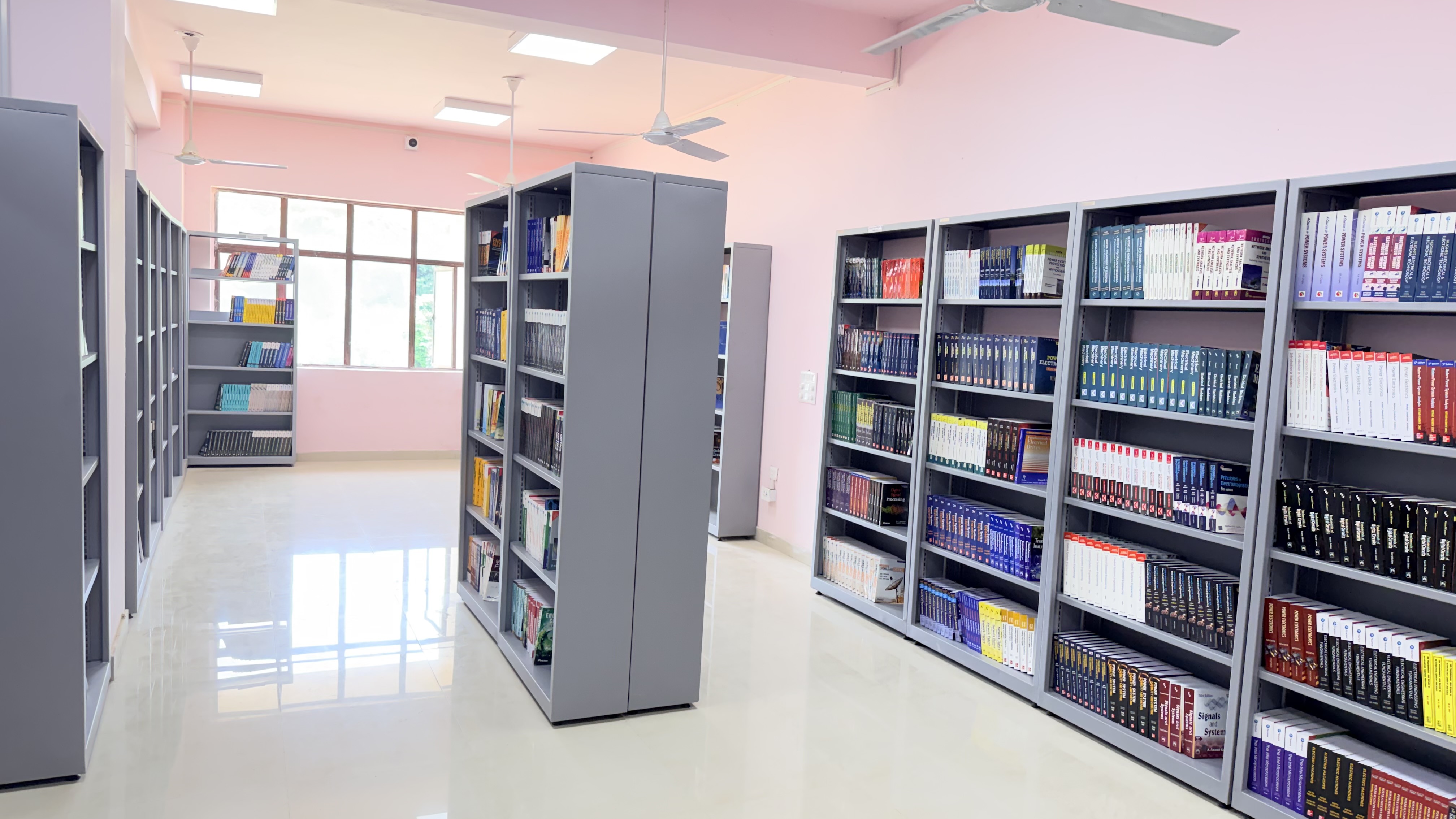Library book section