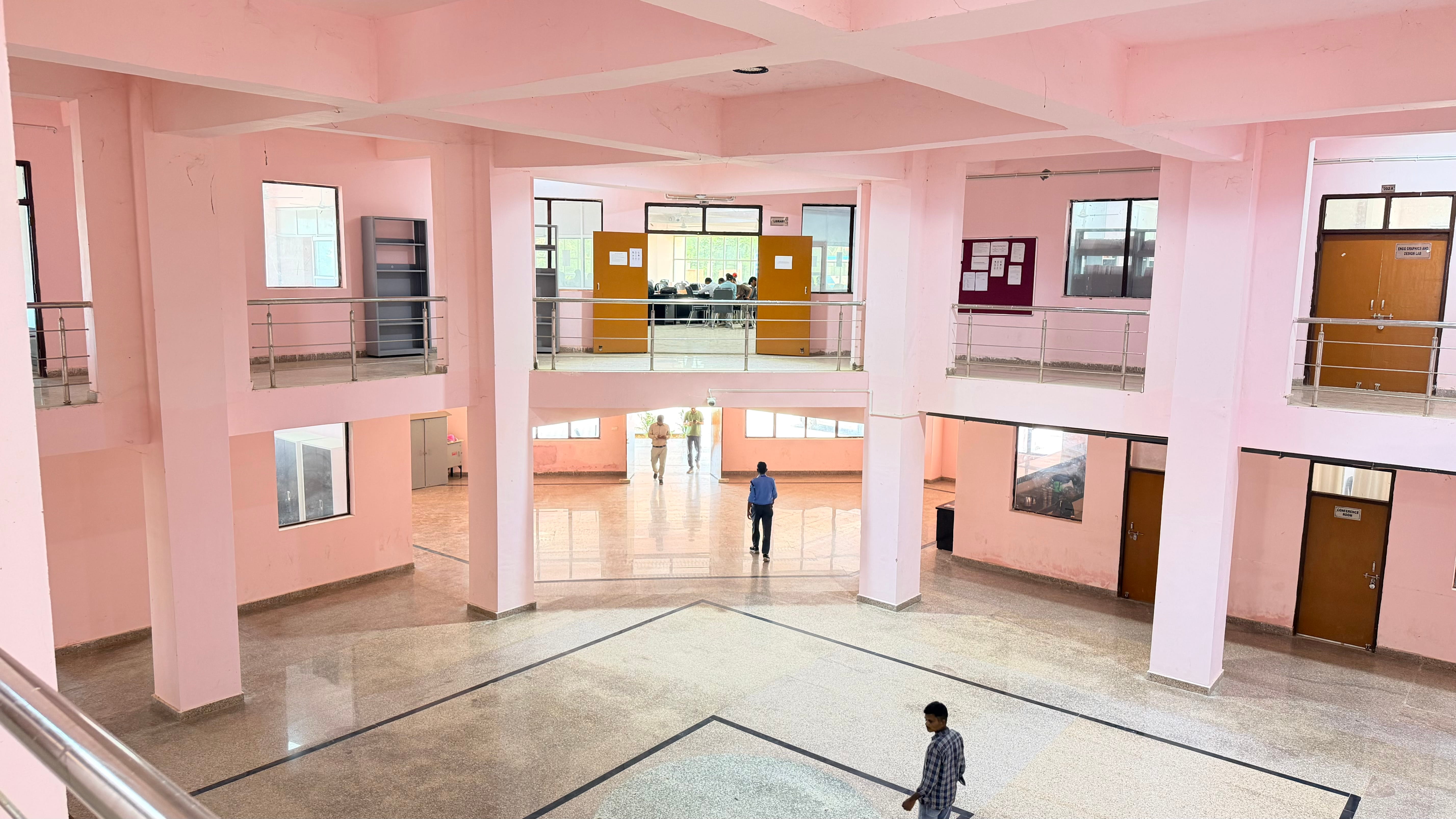 Central lobby