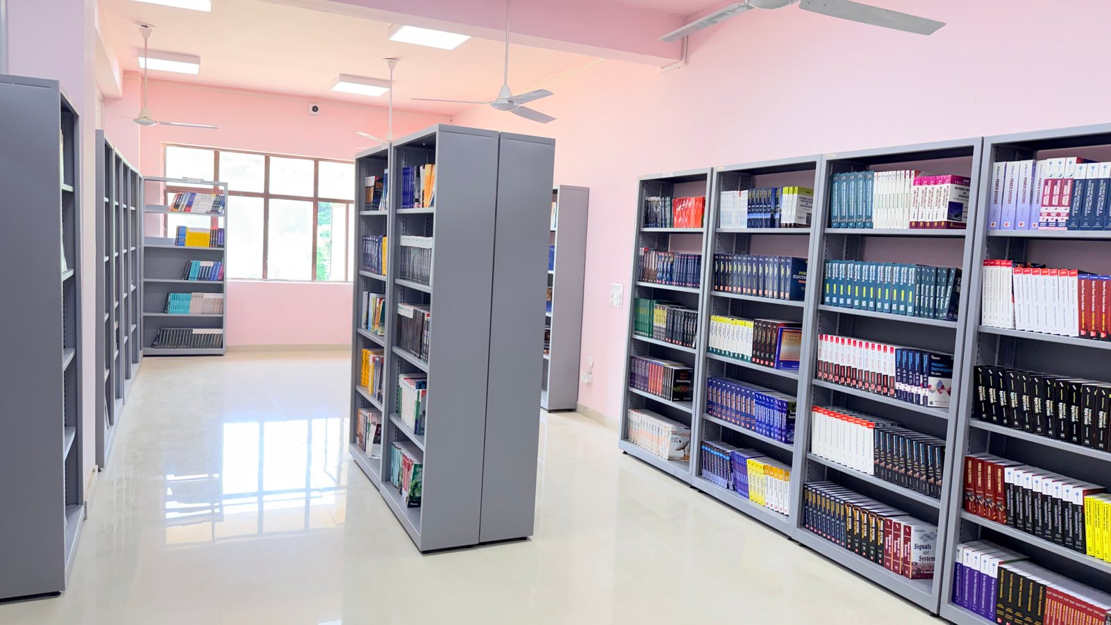Library book section